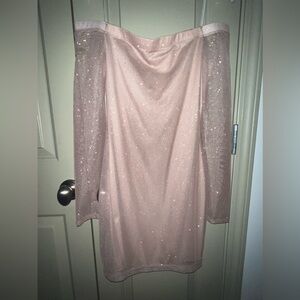 Mesh Glittery Dress
